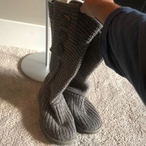 Grey UGGs size 6